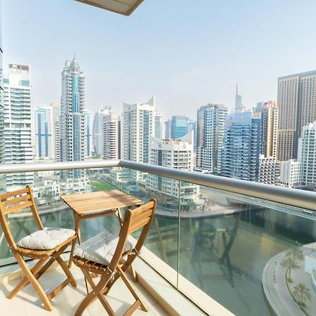 SBL - Modern 2BR apartment in Dubai Marina with Full Marina View Bagian luar foto