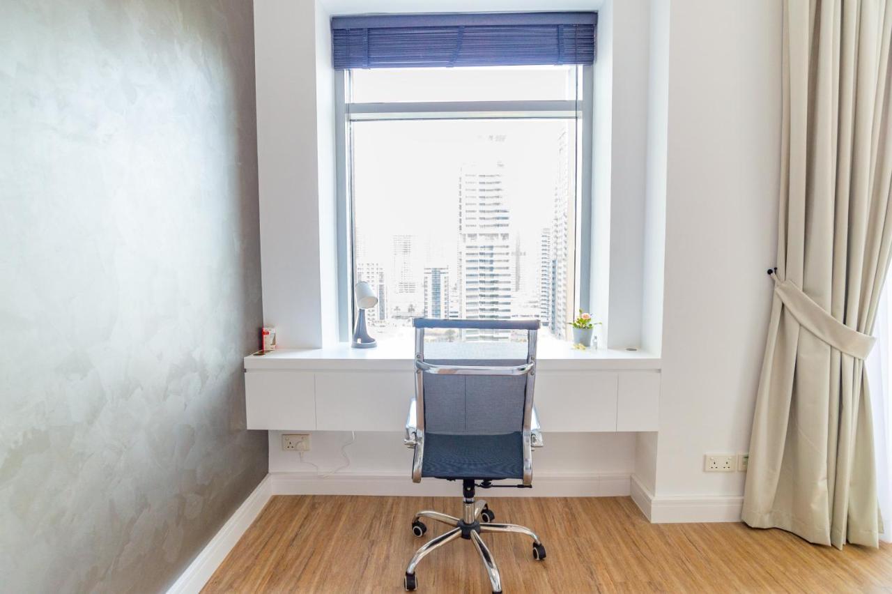 SBL - Modern 2BR apartment in Dubai Marina with Full Marina View Bagian luar foto