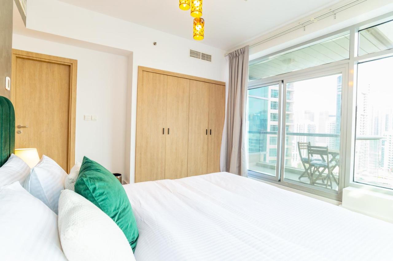 SBL - Modern 2BR apartment in Dubai Marina with Full Marina View Bagian luar foto