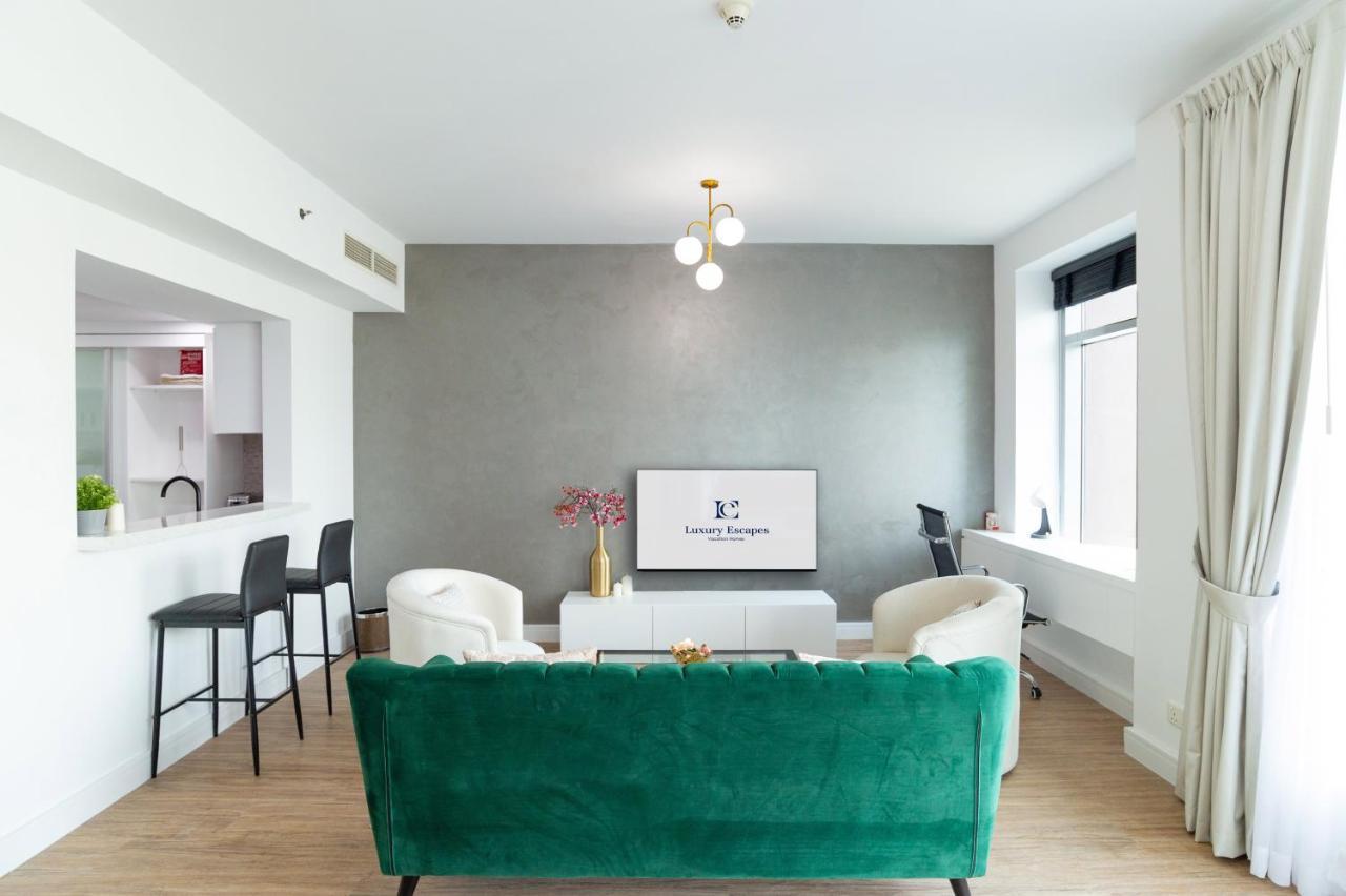 SBL - Modern 2BR apartment in Dubai Marina with Full Marina View Bagian luar foto