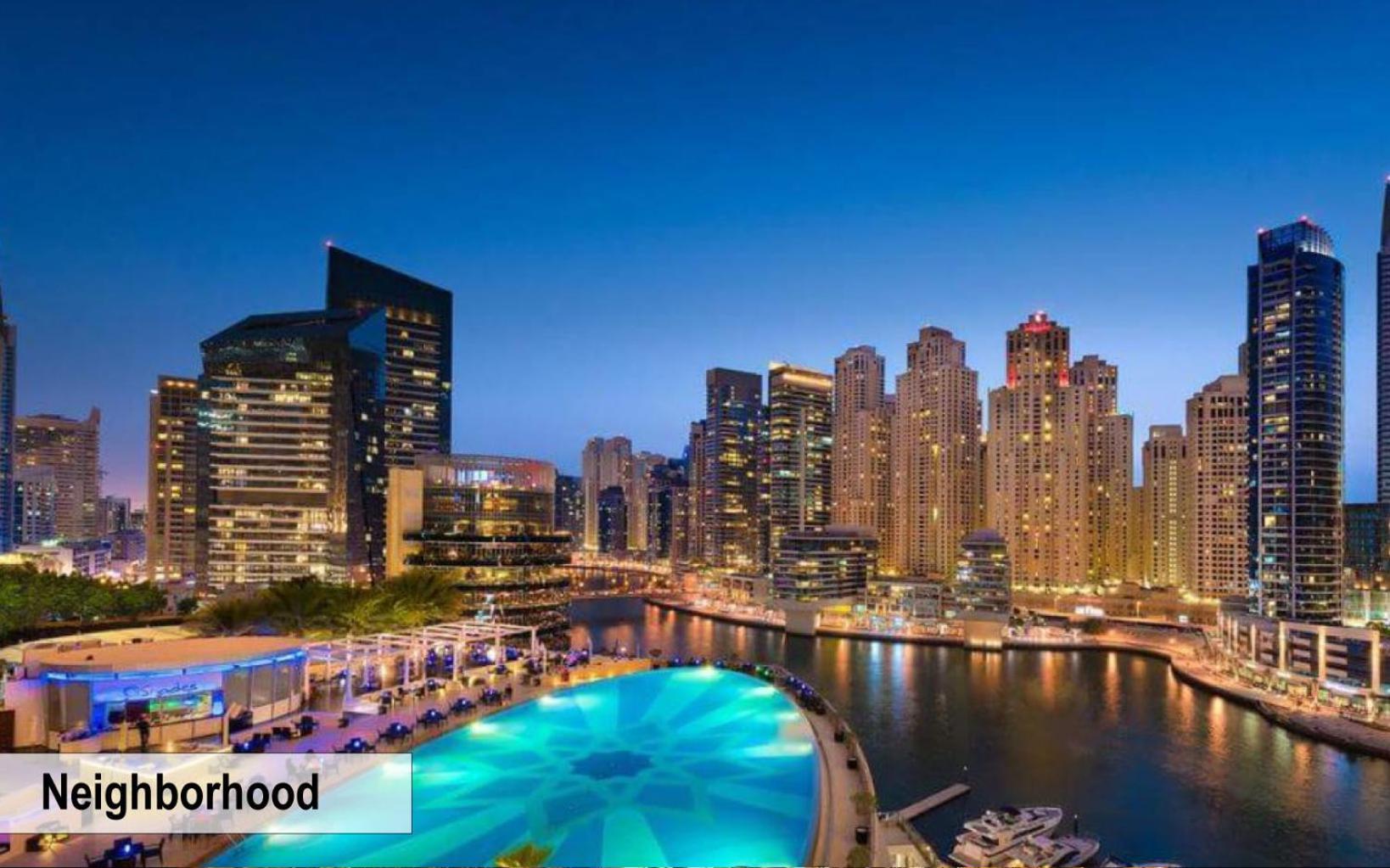 SBL - Modern 2BR apartment in Dubai Marina with Full Marina View Bagian luar foto